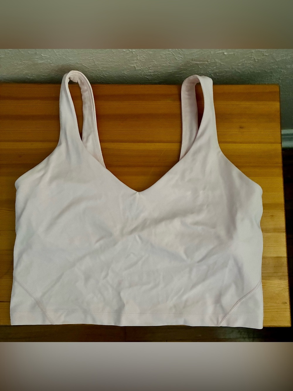 Lululemon Align Tank Top Light Pink Size 10 - Picture 3 of 9